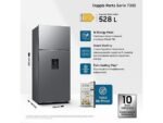 SAMSUNG RT53DG7B14S9EF FRIGORIFERO DOPPIA PORTA, A 185,5 cm, 4 ripiani, Rumorosità 37 dB(A), Metal Inox, Classe E - immagine 2