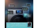 SAMSUNG WF90F09C4SU3 Lavatrice 9 Kg 1400 Giri Classe A AI Home 7” Touch Dark Silver - immagine 5