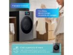SAMSUNG WF90F09C4SU3 Lavatrice 9 Kg 1400 Giri Classe A AI Home 7” Touch Dark Silver - immagine 9