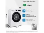 SAMSUNG WW80CGC04DAEET Lavatrice 8 Kg 1400 Giri con Ecobubble, Vapore Igienizzante e Wi-Fi - immagine 2