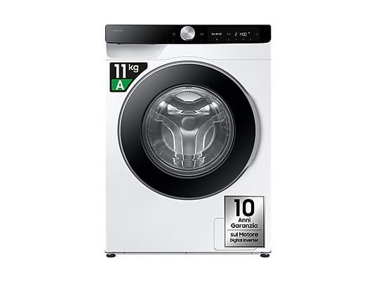 ASSET_MMS_173712299.jpg SAMSUNG WW11DG6B85LHU3 Lavatrice 11 Kg 1400 Giri Classe A AI Ecobubble Wi-Fi Vapore - immagine 1