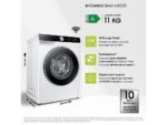 SAMSUNG WW11DG6B85LKU3 Lavatrice 11 Kg 1400 Giri Classe A AI Wash QuickDrive Wi-Fi - immagine 2