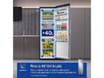 Samsung Frigorifero Monoporta  RR39C7BC5S9/EF - 387 L, No Frost, Wi-Fi, Metal Inox, Classe E - immagine 5