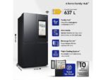 Samsung Frigorifero Americano 4 Porte RF65DG9H0EB1EF - 636 L, No Frost, Wi-Fi, Antracite, Classe E - immagine 2