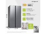 SAMSUNG RS57DG400EM9EF frigorifero americano - immagine 2