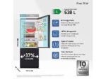 Samsung Frigorifero Combinato F1rst75 RS53DG706AB1EF - 203 cm, 538 L, No Frost, Wi-Fi, Antracite, Classe A - immagine 2