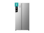 Hisense Frigorifero Americano Side-by-Side RS3P558NEIE - 544 L, Total No Frost, Inox, Classe E