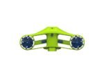 Nilox Makai Nui Acquascooter Elettrico Subacqueo 690W Doppio Motore Profondità 30m Giallo Lime - immagine 2