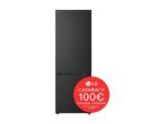 LG Frigorifero Combinato Libera Installazione GBBW322CEV - Fit & Max 70 cm, 33 dB, No Frost, Wi-Fi, Nero, Classe C - immagine 2