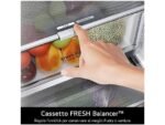 LG Frigorifero Combinato Libera Installazione GBBW322CEV - Fit & Max 70 cm, 33 dB, No Frost, Wi-Fi, Nero, Classe C - immagine 10