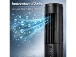 Midea MAC402R0BPK Raffrescatore Evaporativo e Ventilatore a Torre con Telecomando 4L Nero - immagine 5