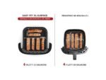 MOULINEX EasyFry XL Surface AL4001 Friggitrice ad Aria 4L 2200W Finestra Display Bianco - immagine 4