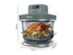 Ninja Friggitrice ad Aria Crispi Pro XL 7-in-1 AS101EUGY - Contenitore in Vetro 5.7 L, 2050W, Grigio - immagine 12
