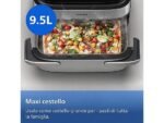 Philips Friggitrice ad Aria Serie 5000 Maxi NA565/02 - 9.5 L, Con Vapore, 2750W, PFAS Free, Inox/Nero - immagine 4