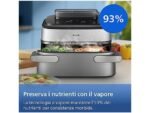 Philips Friggitrice ad Aria Serie 5000 Maxi NA565/02 - 9.5 L, Con Vapore, 2750W, PFAS Free, Inox/Nero - immagine 8