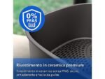 Philips Friggitrice ad Aria Serie 5000 Maxi NA565/02 - 9.5 L, Con Vapore, 2750W, PFAS Free, Inox/Nero - immagine 15