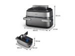 Philips Friggitrice ad Aria Serie 5000 Maxi NA565/02 - 9.5 L, Con Vapore, 2750W, PFAS Free, Inox/Nero - immagine 16