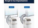 DE'LONGHI Pinguino PAC ES72 Classic Condizionatore Portatile 8300 BTU Monoblocco Classe A - immagine 5