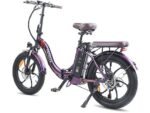 Fafrees F20 Pro Fat Bike Elettrica Pieghevole 250W 36V 20Ah Ruote 20'' Meccanica Viola - immagine 3
