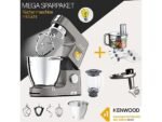 Kenwood Titanium Chef Patissier XL KWL90 Impastatrice Planetaria con Riscaldamento 1400W 7L Argento - immagine 4