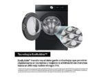 SAMSUNG WW90DB7U94GBU3 Lavatrice 9 Kg 1400 Giri Classe A AI Wash Wi-Fi Black - immagine 6