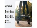 iScooter iX7 Pro Monopattino Elettrico Off-Road 1000W 17.5Ah Ruote 10'' Autonomia 80km Nero - immagine 4