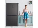 CHiQ Frigorifero Americano Cross Door CCD503NEIBE - 503 L, Total No Frost, Dark Inox, Classe E - immagine 2