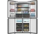 CHiQ Frigorifero Americano Cross Door CCD503NEIBE - 503 L, Total No Frost, Dark Inox, Classe E - immagine 5