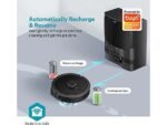 Nedis WIFIVCL002CBK Robot Aspirapolvere e Lavapavimenti 4000Pa Navigazione Laser Nero - immagine 3