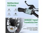 Hitway BK11 Bicicletta Elettrica Pieghevole 250W 36V Ruote 20 Alluminio Verde - immagine 4