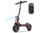 iScooter iX8 Monopattino Elettrico 2400W 20Ah Ruote Grandi 12'' Freni a Disco Nero Rosso - immagine 2