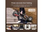 iScooter iX8 Monopattino Elettrico 2400W 20Ah Ruote Grandi 12'' Freni a Disco Nero Rosso - immagine 6