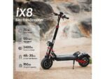 iScooter iX8 Monopattino Elettrico 2400W 20Ah Ruote Grandi 12'' Freni a Disco Nero Rosso - immagine 7