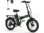 Hitway BK11 Bicicletta Elettrica Pieghevole 250W 36V Ruote 20 Alluminio Verde