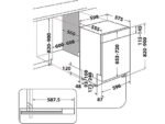 WHIRLPOOL WBC3C26X LAVASTOVIGLIE, 595 mm, Classe E - immagine 9