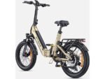Engwe L20 3.0 Boost Fat Bike Elettrica Pieghevole 250W 48V Schermo a Colori Bluetooth Nero - immagine 3