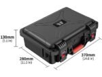 Wigento STARTRC Custodia Rigida Impermeabile in ABS per Drone DJI Flip Nero - immagine 3