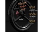 Lankeleisi G660 Bicicletta Elettrica Pieghevole Ruote 20'' Autonomia 30km Rosso - immagine 7