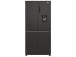Haier Frigorifero Americano 4 Porte HCR3818EWPT - Cube 83, 463 L, No Frost, Inox, Classe E
