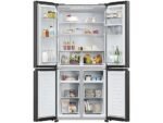 Haier Frigorifero Americano 4 Porte HCR3818EWPT - Cube 83, 463 L, No Frost, Inox, Classe E - immagine 2
