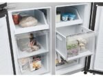Haier Frigorifero Americano 4 Porte HCR3818EWPT - Cube 83, 463 L, No Frost, Inox, Classe E - immagine 7