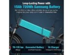 Hitway BK10Pro Bicicletta Elettrica Pieghevole 250W 48V 15Ah - immagine 2