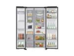 Samsung Frigorifero Americano Side-by-Side RS70F64KEFEF - 640 L, No Frost, Metal Inox, Classe E - immagine 2