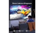 Ultimea Apollo P40 Videoproiettore Portatile Full HD 1080P Supporto 4K LED Grigio - immagine 5