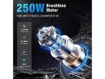 Hitway BK6S Plus Fat Bike Elettrica Pieghevole Smart 250W 1200Wh Ruote 20 Carbonio Nero - immagine 2