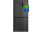 CHiQ Frigorifero Americano Cross Door CCD503NEIBE - 503 L, Total No Frost, Dark Inox, Classe E