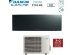 DAIKIN Emura FTXJ35AB Kit Condizionatore Monosplit 12000 BTU Nero Classe A+++ - immagine 3