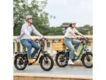 UrLife E20 Citybike Elettrica Pieghevole 500W Ruote 20'' 50km Autonomia Blu Nero - immagine 9