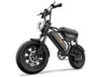 UrLife T16 Citybike Elettrica Pieghevole Ruote 16'' 120km Autonomia Nero