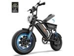 UrLife T16 Citybike Elettrica Pieghevole Ruote 16'' 120km Autonomia Nero - immagine 2
